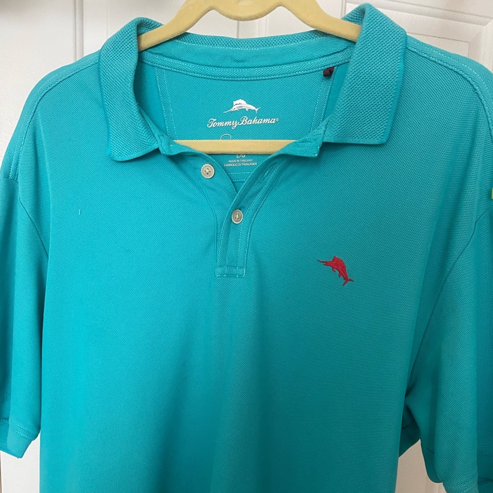 blue Tommy Bahama short sleeve